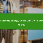 What Rising Energy Costs Will Do to Winter Prices