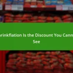 Shrinkflation Is the Discount You Cannot See